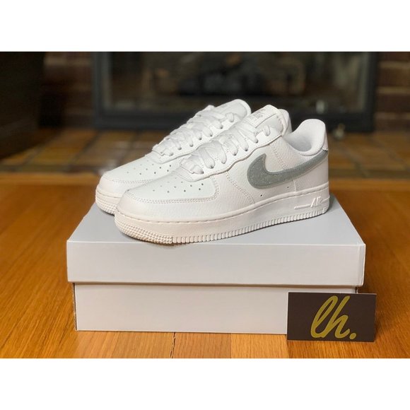 Sz 6.5 w Nike Air Force 1 Low "Glitter Swoosh Purple" - Picture 2 of 5